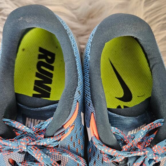 Nike Air Zoom Terra Kiger 4 Trail Running Shoes Size 6 Blue Coral Lightweight - Picture 10 of 11